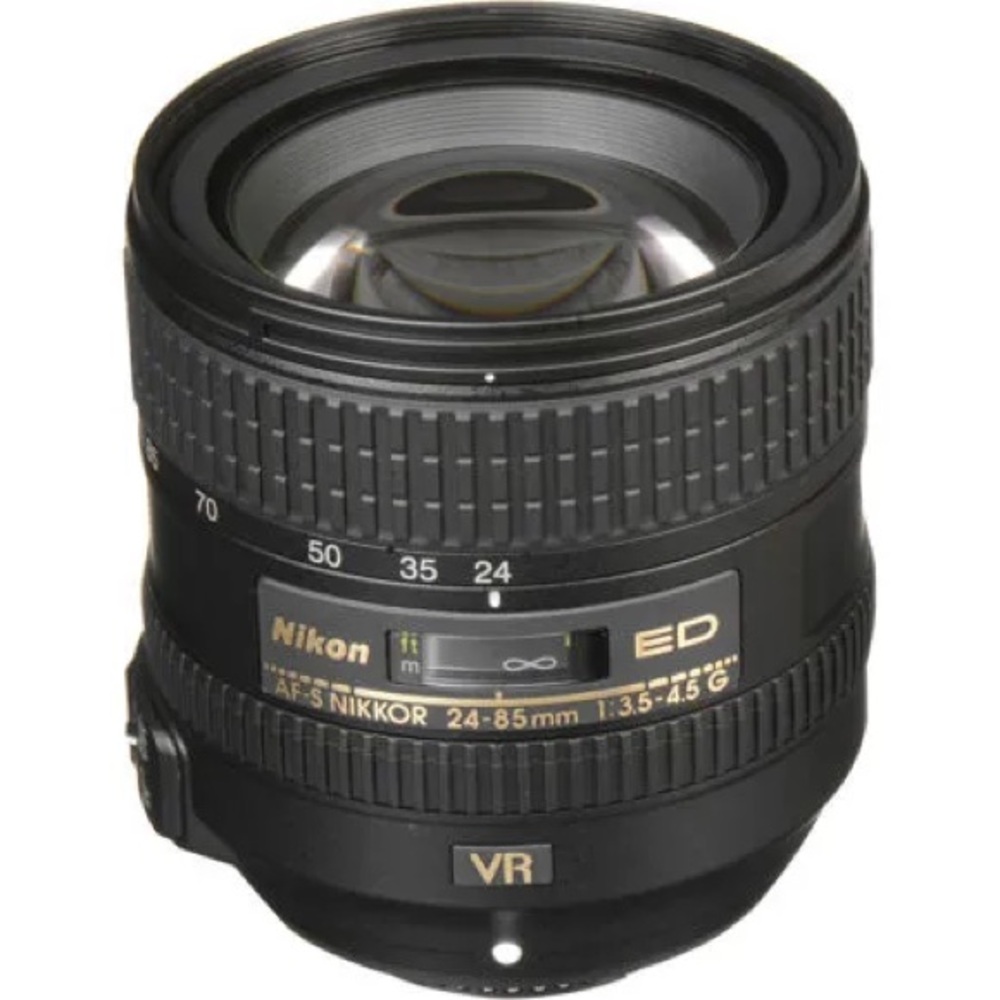 Nikon Black 24-85mm f/3.5-4.5G ED VR Standard Zoom Lens